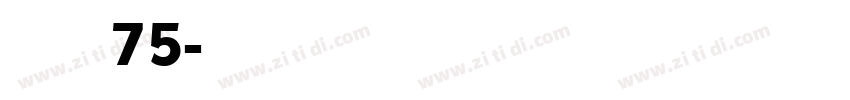 点字综艺 75字体转换